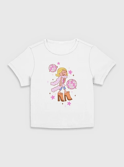 Disney Lizzie McGuire Western Diva Women Baby T-Shirt