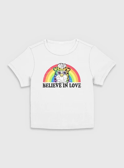 Furby Loves  Women Baby T-Shirt