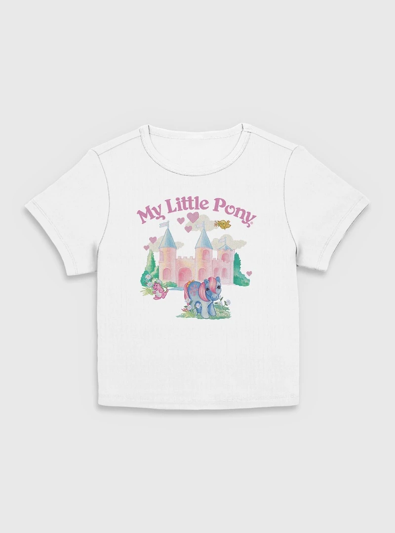 My Little Pony Castle Women Baby T-Shirt