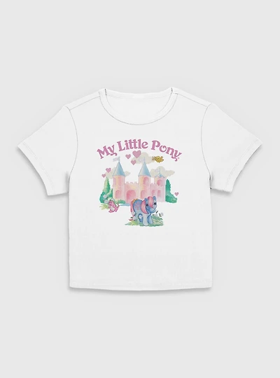 My Little Pony Castle  Women Baby T-Shirt