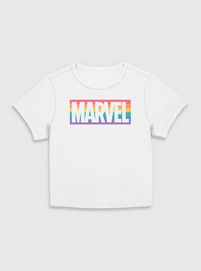 Marvel Pride Color Logo  Women Baby T-Shirt