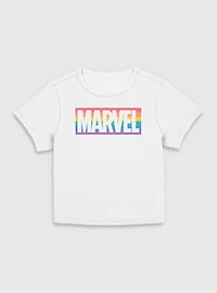 Marvel Pride Color Logo  Women Baby T-Shirt