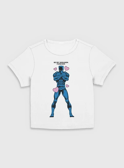 Marvel Black Panther Be My Wakanda Forever Women Baby T-Shirt