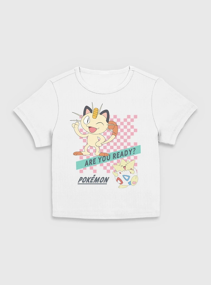 Pokemon Meowth Are You Ready Women Baby T-Shirt