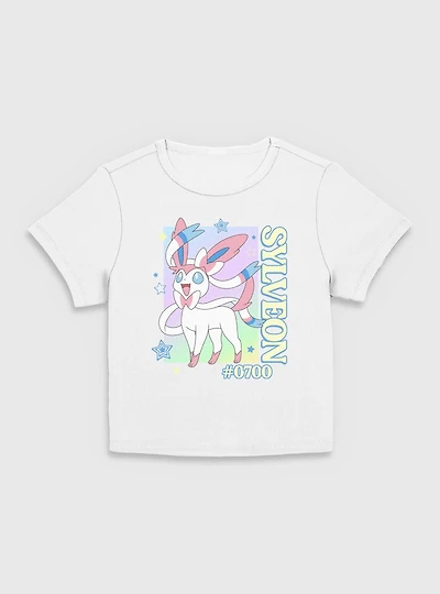 Pokemon Sylveon Heart Women Baby T-Shirt