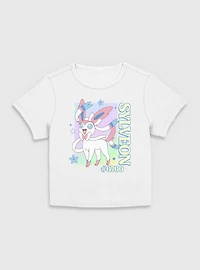 Pokemon Sylveon Heart Women Baby T-Shirt