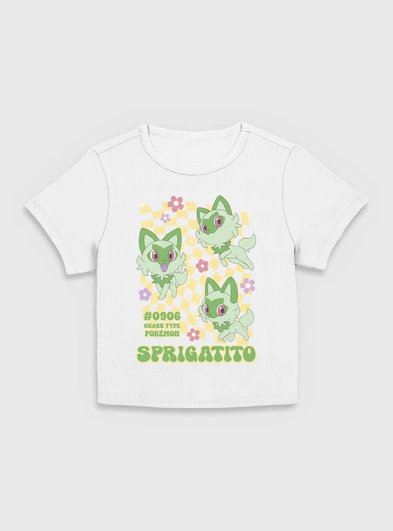 Pokemon Sprigatito Grass Type Women Baby T-Shirt