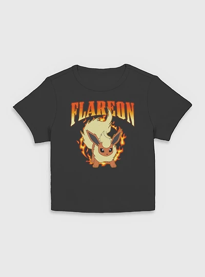 Pokemon Flareon Flame Wheel Women Baby T-Shirt