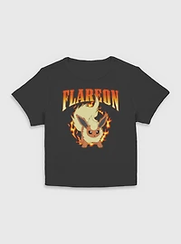 Pokemon Flareon Flame Wheel Women Baby T-Shirt