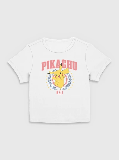 Pokemon Pikachu Collegiate Women Baby T-Shirt