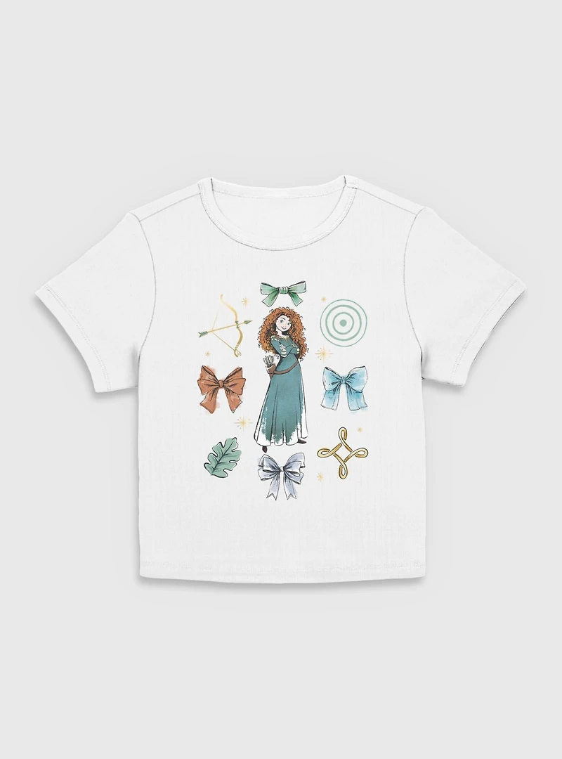 Disney Princesses Merida Bows Women Baby T-Shirt