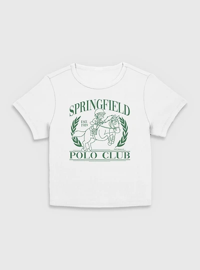 The Simpsons Polo Club Women Baby T-Shirt