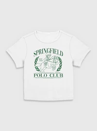 The Simpsons Polo Club Women Baby T-Shirt