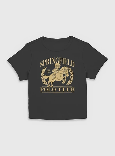 The Simpsons Polo Club Women Baby T-Shirt