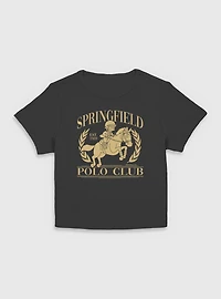 The Simpsons Polo Club Women Baby T-Shirt