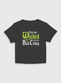 Wizard Of Oz Say Wicked  Women Baby T-Shirt