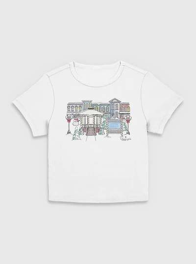 Gilmore Girls Stars Hollow Watercolor  Women Baby T-Shirt