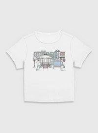 Gilmore Girls Stars Hollow Watercolor  Women Baby T-Shirt