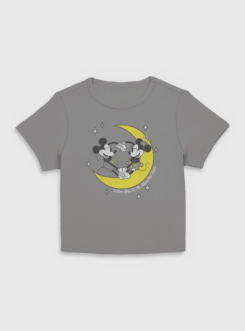 Disney Mickey Mouse To The Moon Women Baby T-Shirt