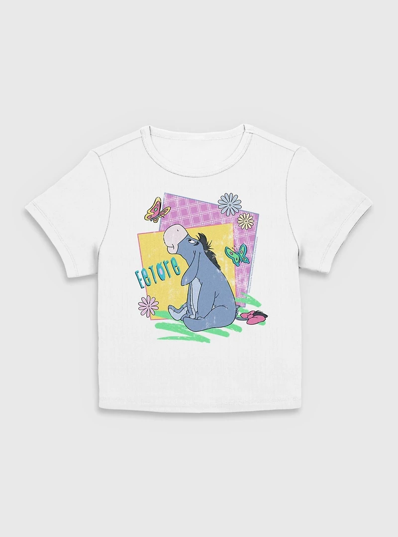 Disney Winnie The Pooh 90's Eeyore Women Baby T-Shirt