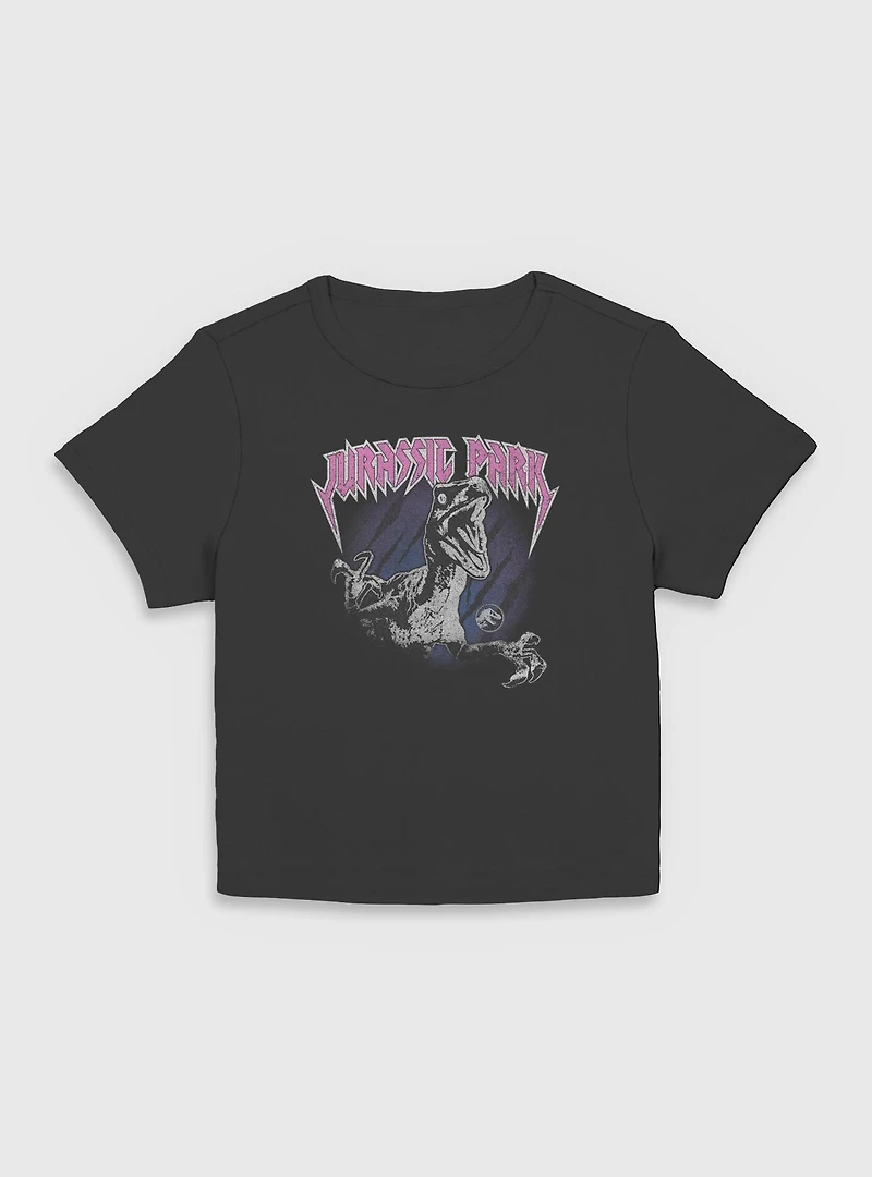 Jurassic Park Metal Raptor Women Baby T-Shirt