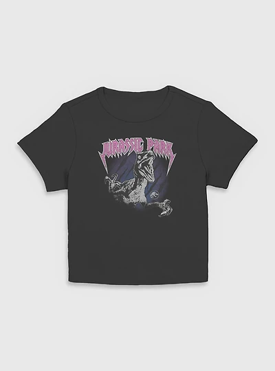Jurassic Park Metal Raptor Women Baby T-Shirt