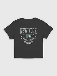 MTV New York Collegiate Logo Women Baby T-Shirt