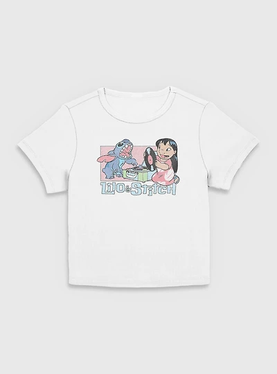 Disney Lilo & Stitch Duo Records Women Baby T-Shirt