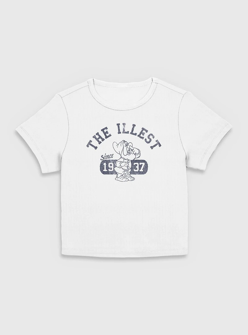 Disney Snow White And The Seven Dwarfs Illest Sneezy Women Baby T-Shirt