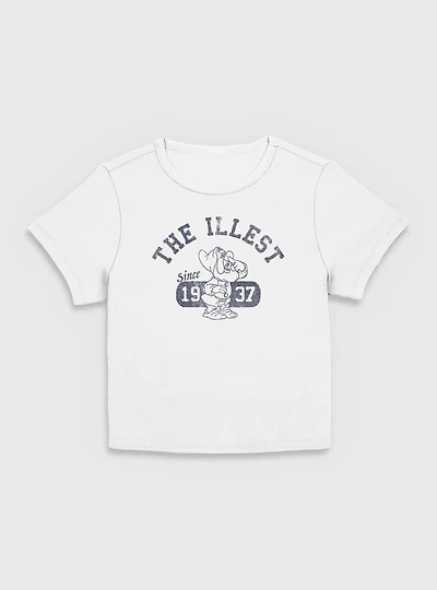 Disney Snow White And The Seven Dwarfs Illest Sneezy Women Baby T-Shirt