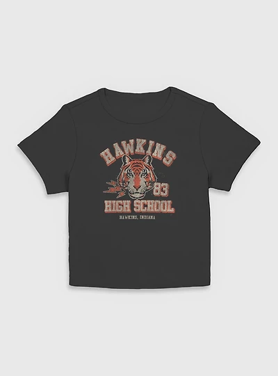 Stranger Things Varsity Tiger  Women Baby T-Shirt