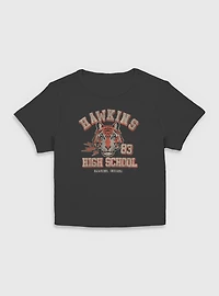 Stranger Things Varsity Tiger  Women Baby T-Shirt