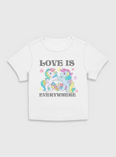 My Little Pony Love Is Everywhere Women Baby T-Shirt