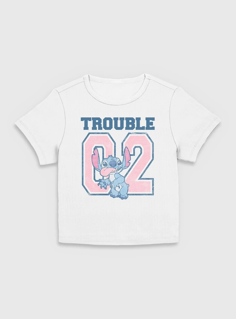 Disney Lilo & Stitch Trouble 02  Women Baby T-Shirt
