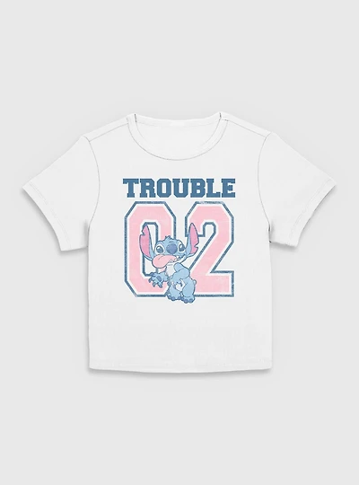 Disney Lilo & Stitch Trouble 02  Women Baby T-Shirt