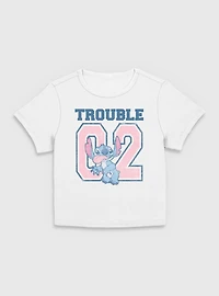 Disney Lilo & Stitch Trouble 02  Women Baby T-Shirt