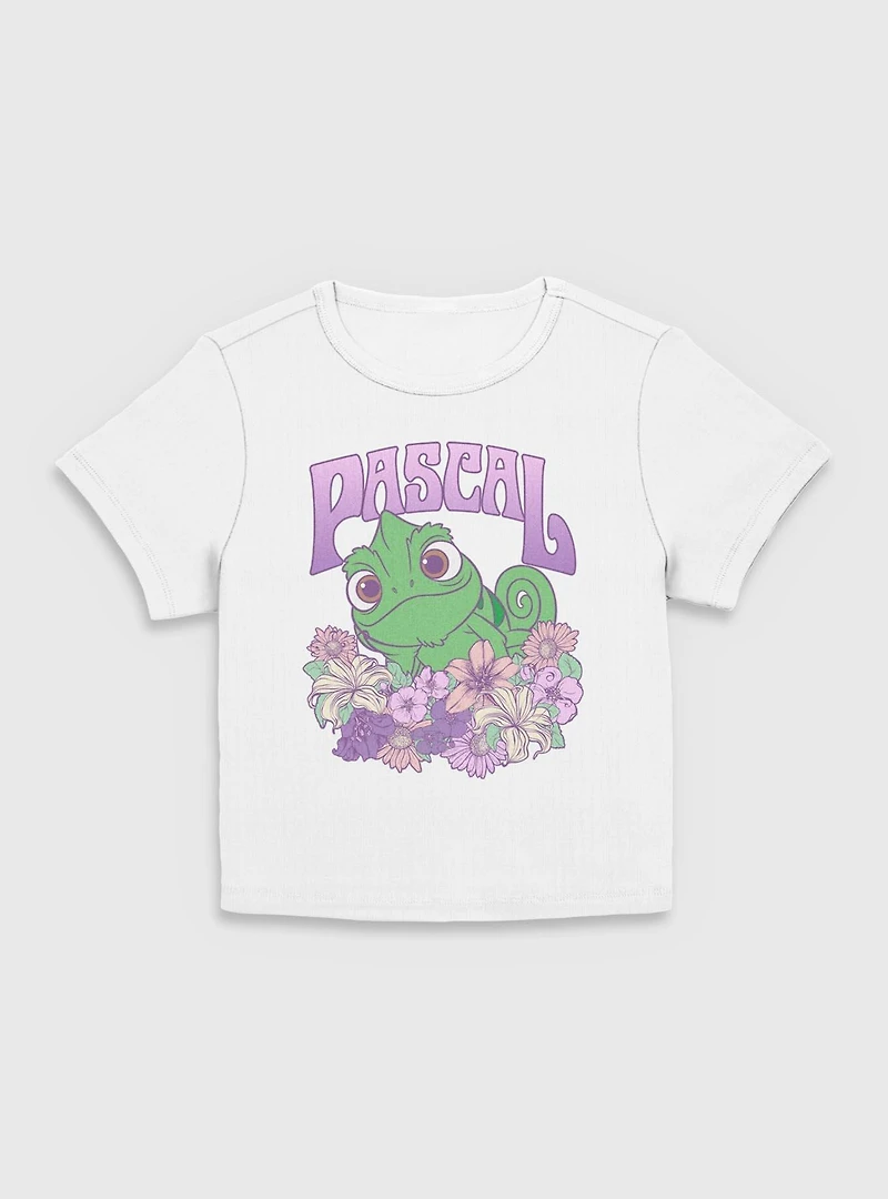 Disney Tangled Flowery Pascal Women Baby T-Shirt
