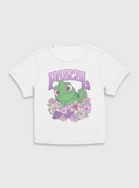 Disney Tangled Flowery Pascal Women Baby T-Shirt