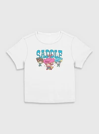 The Powerpuff Saddle Up Women Baby T-Shirt