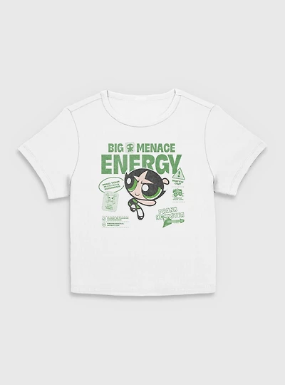 The Powerpuff Girls Big Menace Energy  Women Baby T-Shirt