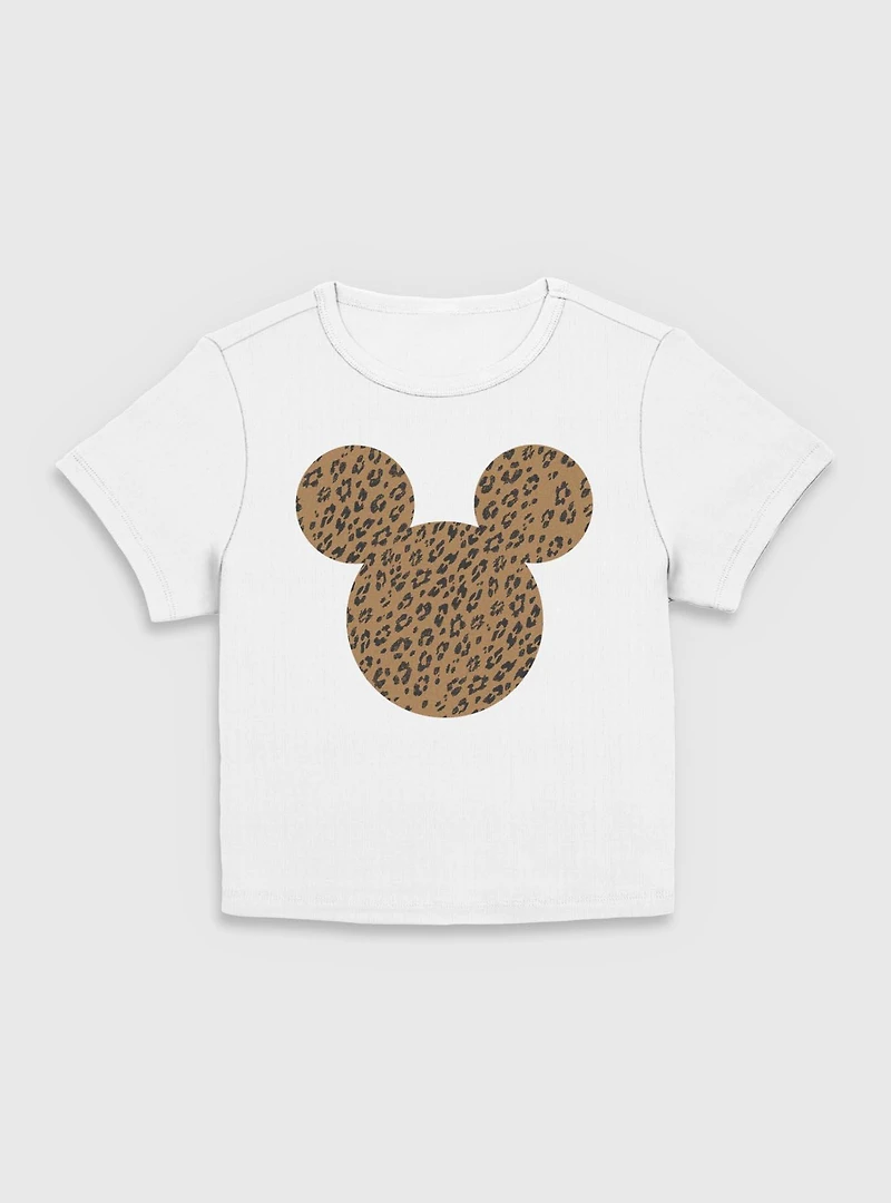 Disney Mickey Mouse Cheetah Women Baby T-Shirt
