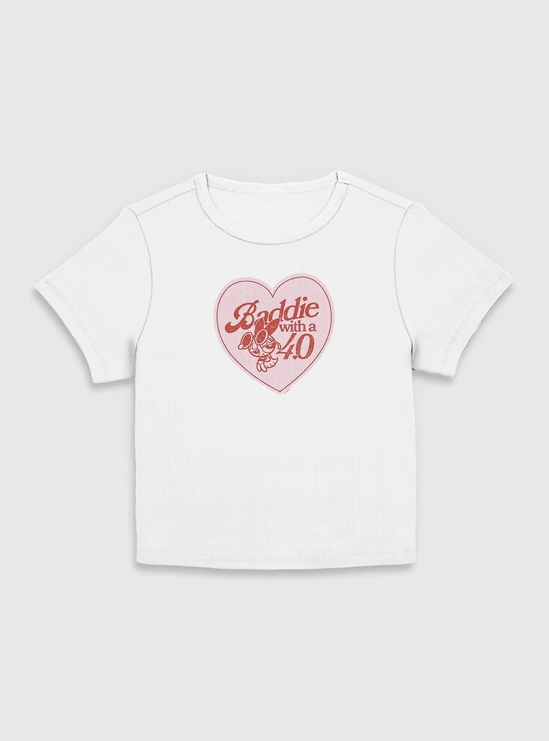 The Powerpuff Girls Baddie With A Four Women Baby T-Shirt