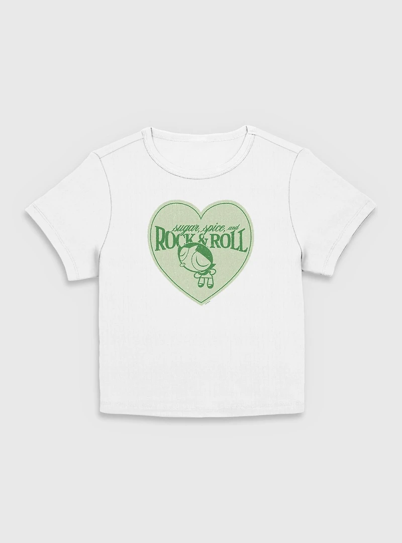 The Powerpuff Girls Sugar Spice And Rock  Women Baby T-Shirt
