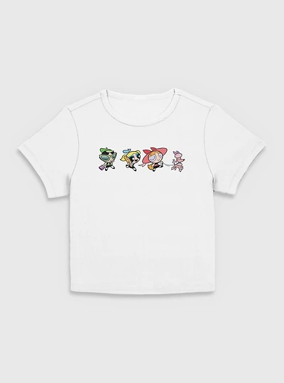 The Powerpuff Girls Vacations Paris  Women Baby T-Shirt