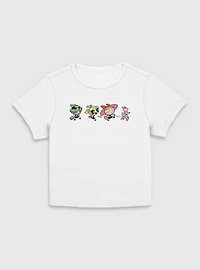 The Powerpuff Girls Vacations Paris  Women Baby T-Shirt