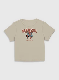 Marvel Collegiate Spidey Women Baby T-Shirt