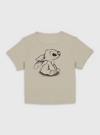 Disney Lilo & Stitch Sketchy Profile  Women Baby T-Shirt