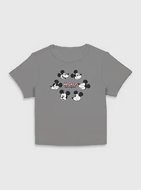 Disney Mickey Mouse Faces Women Baby T-Shirt