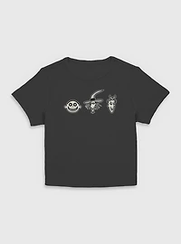 The Nightmare Before Christmas Boodie Boys Stripe  Women Baby T-Shirt