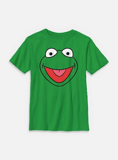 Disney The Muppets Kermit Face Youth T-Shirt